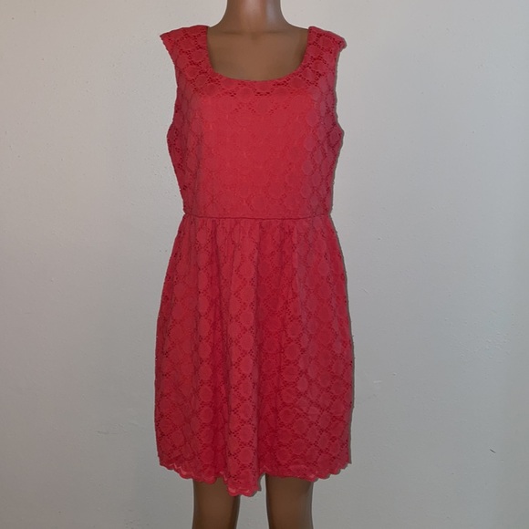 CB Established 1962 Lace Sleeveless Midi Dress Size 14 P EUC - Picture 4 of 17